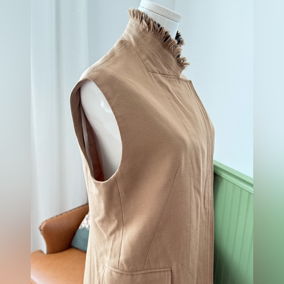 3.1 Phillip Lim 100% Wool Vest Brown Size US S/P EUC - Picture 6 of 15